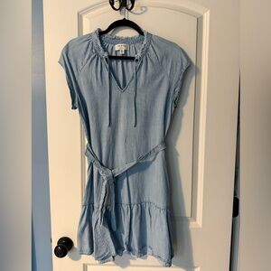 Cloth & Stone x Anthro Light Blue Tencel Dress